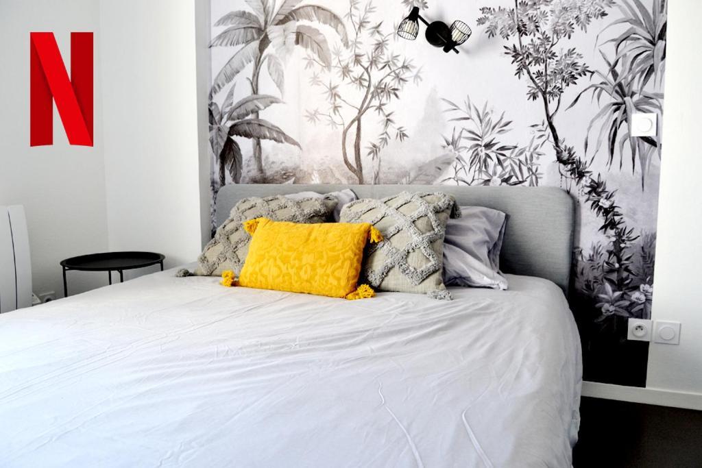 Studio Cosy Bordeaux - Parking privé - Netflix - Tram A Cenon Exterior foto